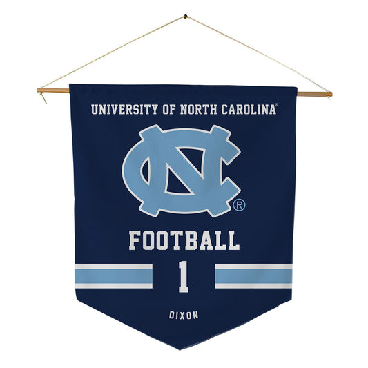 UNC - NCAA Football : Thaddeus Dixon - Pennant - 18" x 21"-0