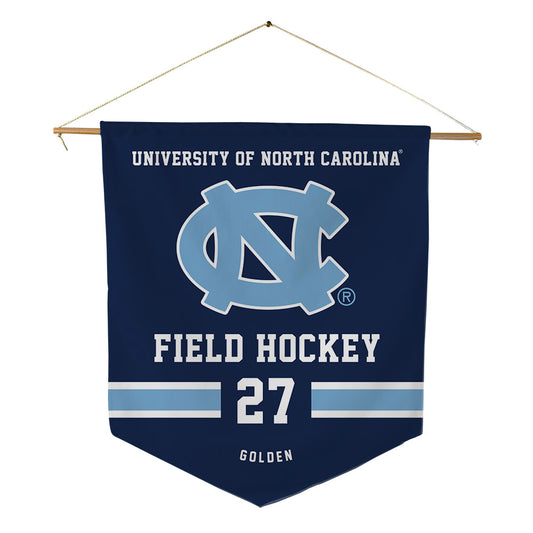 UNC - NCAA Women's Field Hockey : Caroline Golden - Pennant - 18" x 21"-0