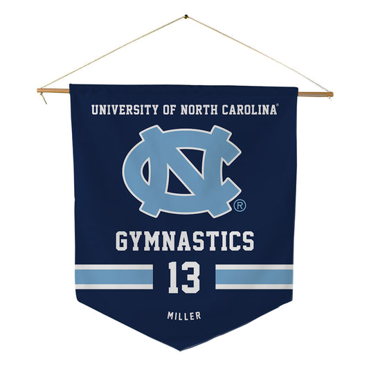 UNC - NCAA Women's Gymnastics : Bella Miller - Pennant - 18" x 21"-0
