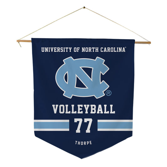UNC - NCAA Women's Volleyball : Chelsea Thorpe - Pennant - 18" x 21"-0