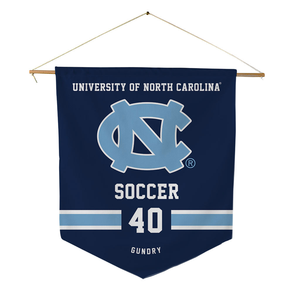 UNC - NCAA Women's Soccer : abby gundry - Pennant - 18" x 21"-0