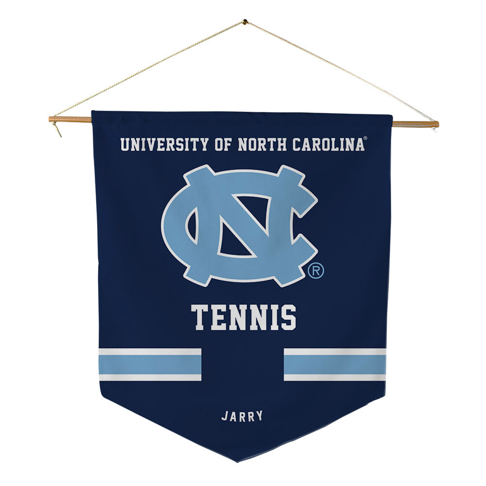 UNC - NCAA Men's Tennis : Diego Jarry - Pennant - 18" x 21"-0