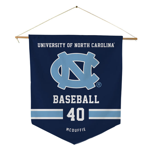 UNC - NCAA Baseball : Walker McDuffie - Pennant - 18" x 21"-0