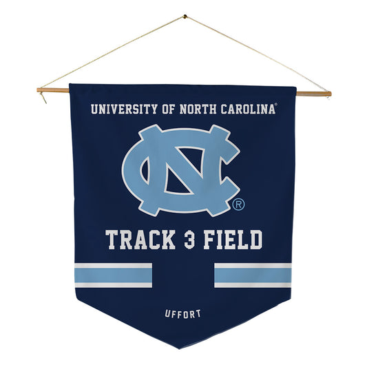 UNC - NCAA Men's Track & Field : Nse Uffort - Pennant - 18" x 21"-0