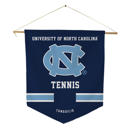 UNC - NCAA Women's Tennis : Carson Tanguilig - Pennant - 18" x 21"-0