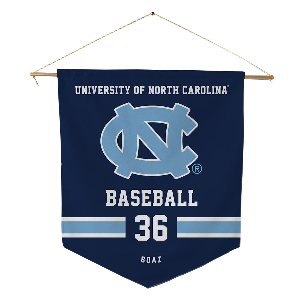 UNC - NCAA Baseball : Folger Boaz - Pennant - 18" x 21"-0