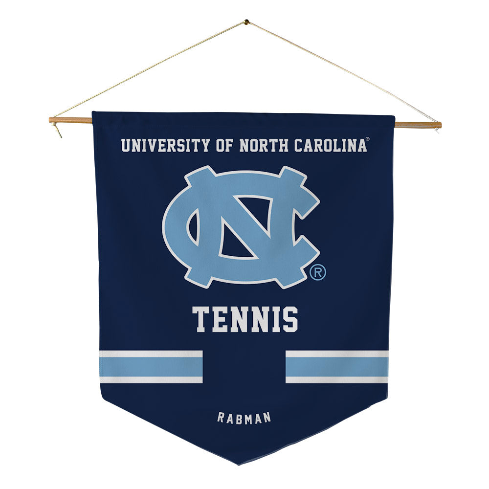 UNC - NCAA Women's Tennis : Theadora Rabman - Pennant - 18" x 21"-0