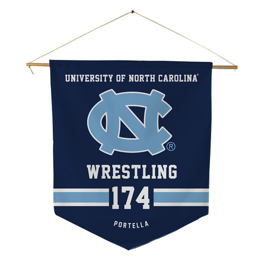 UNC - NCAA Wrestling : Sabino Portella - Pennant - 18" x 21"-0