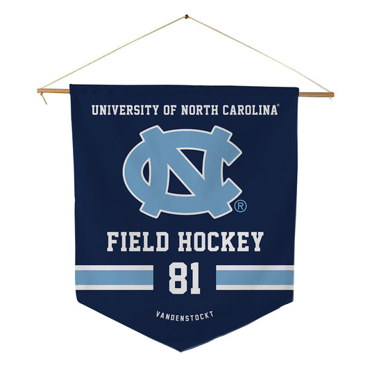 UNC - NCAA Women's Field Hockey : Charley Vandenstockt - Pennant - 18" x 21"-0