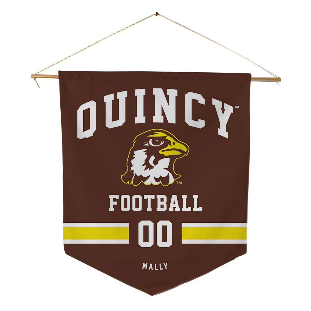 Quincy - NCAA Football : Zach Mally - Pennant - 18" x 21"-0