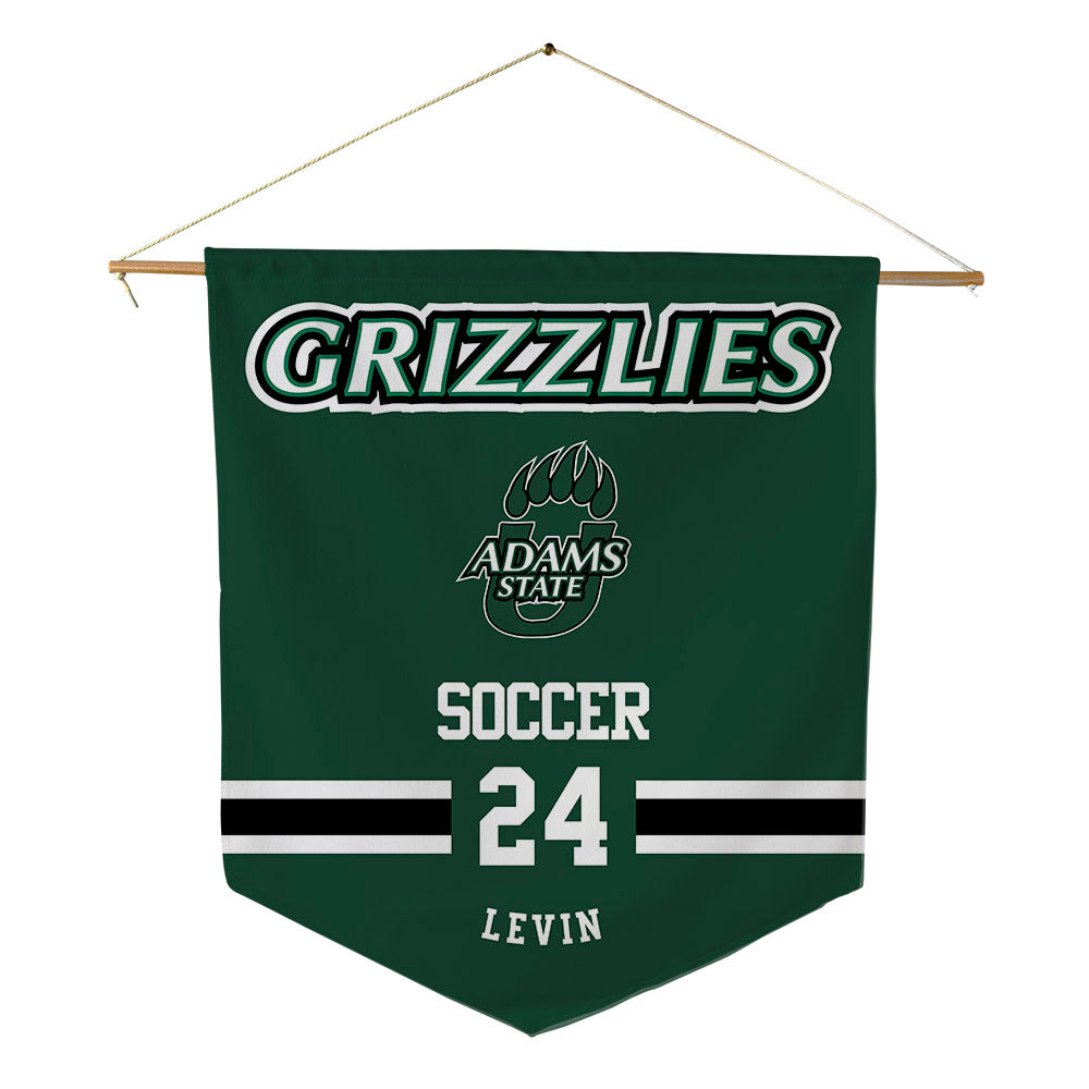 Adams State - NCAA Women's Soccer : Denali Levin - Pennant - 18" x 21"-0