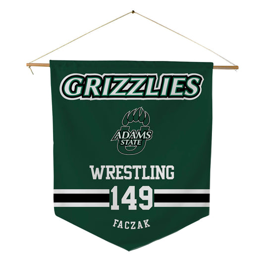 Adams State - NCAA Wrestling : Jack Faczak - Pennant - 18" x 21"-0