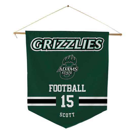 Adams State - NCAA Football : Shirley Scott - Pennant - 18" x 21"-0
