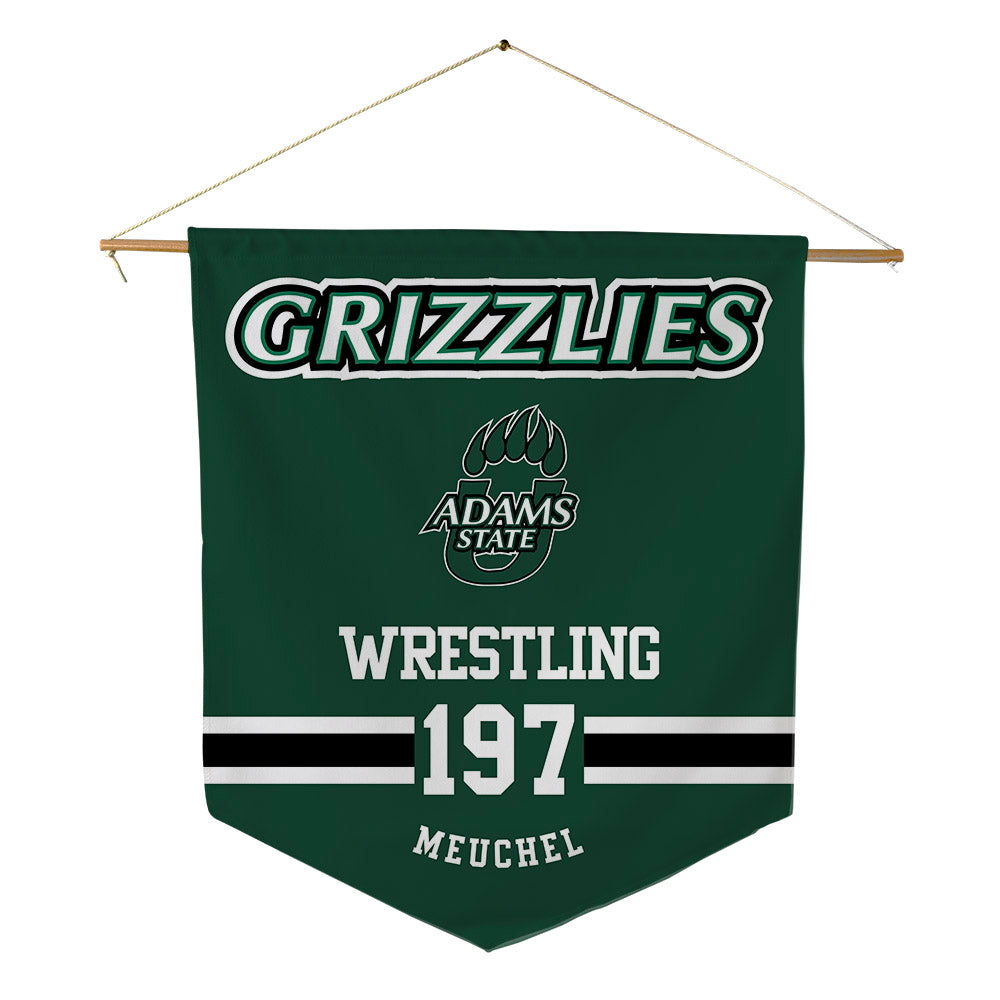 Adams State - NCAA Wrestling : Cale Meuchel - Pennant - 18" x 21"-0