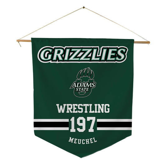 Adams State - NCAA Wrestling : Cale Meuchel - Pennant - 18" x 21"-0