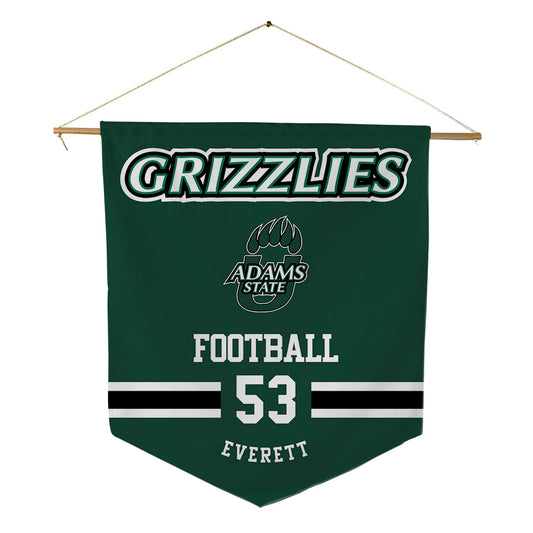 Adams State - NCAA Football : Keden Everett - Pennant - 18" x 21"-0