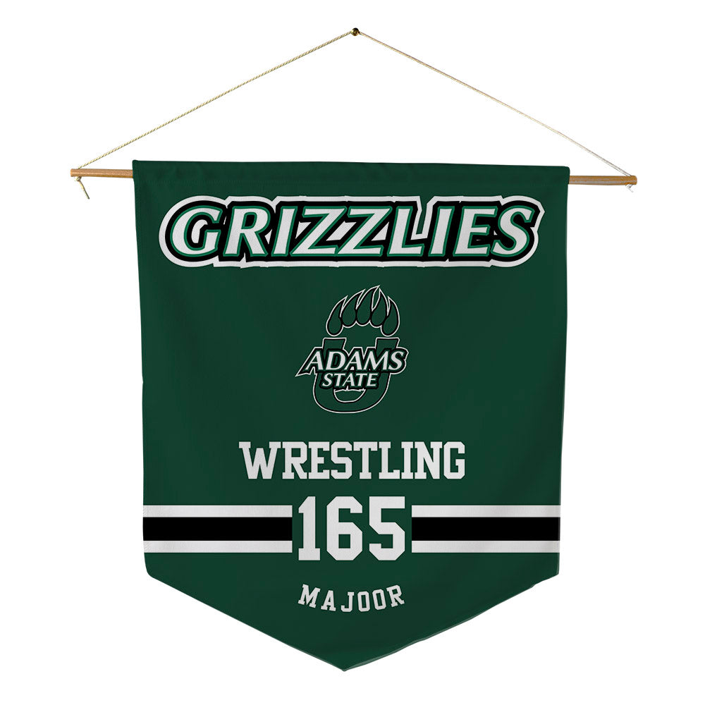 Adams State - NCAA Wrestling : Javani Majoor - Pennant - 18" x 21"-0