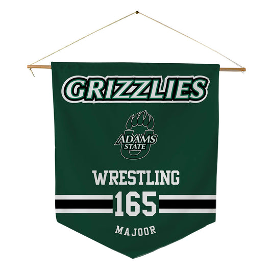 Adams State - NCAA Wrestling : Javani Majoor - Pennant - 18" x 21"-0