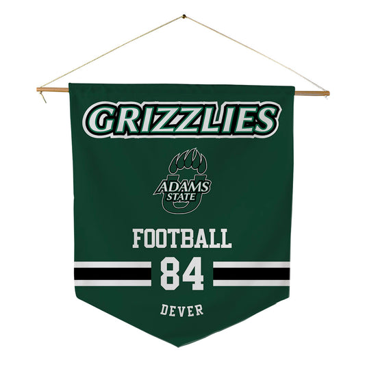 Adams State - NCAA Football : Dominic Dever - Pennant - 18" x 21"-0