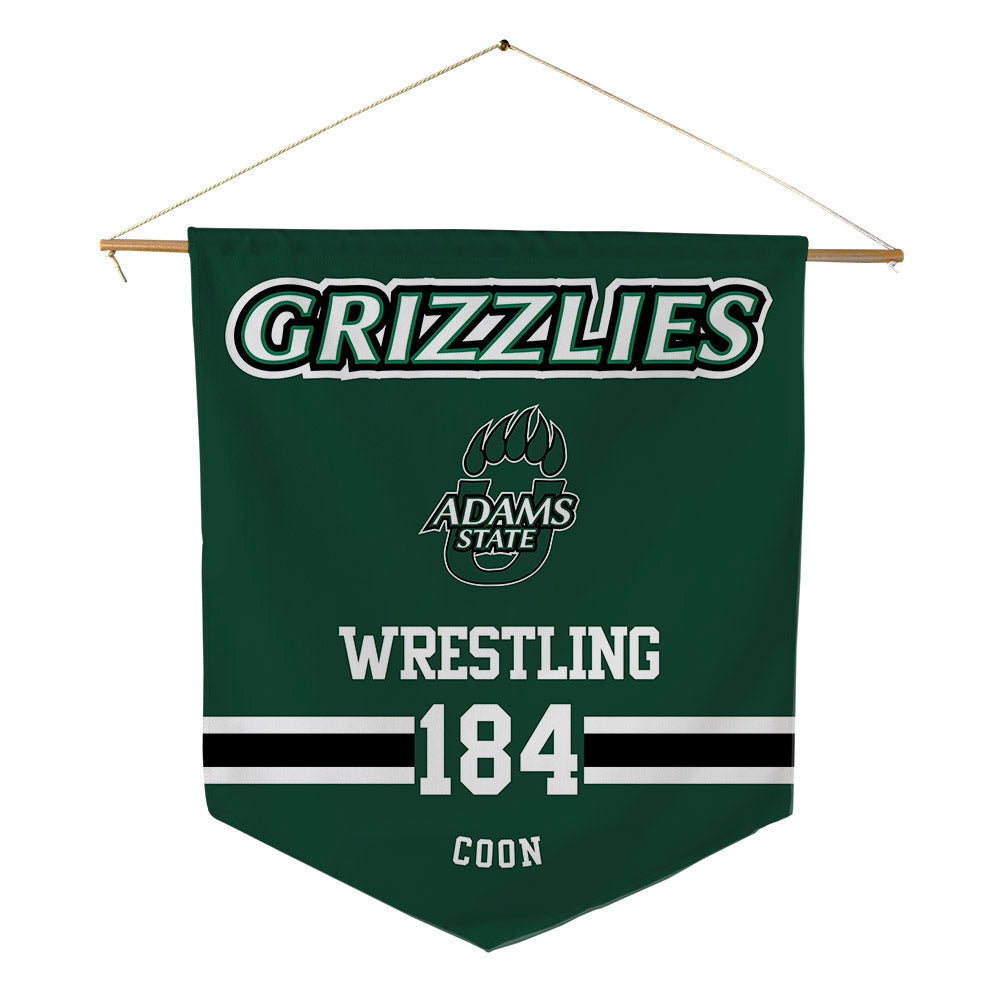 Adams State - NCAA Wrestling : Josh Coon - Pennant - 18" x 21"-0
