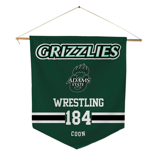 Adams State - NCAA Wrestling : Josh Coon - Pennant - 18" x 21"-0