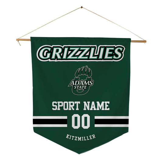 Adams State - NCAA Football : Liam Kitzmiller - Pennant - 18" x 21"-0