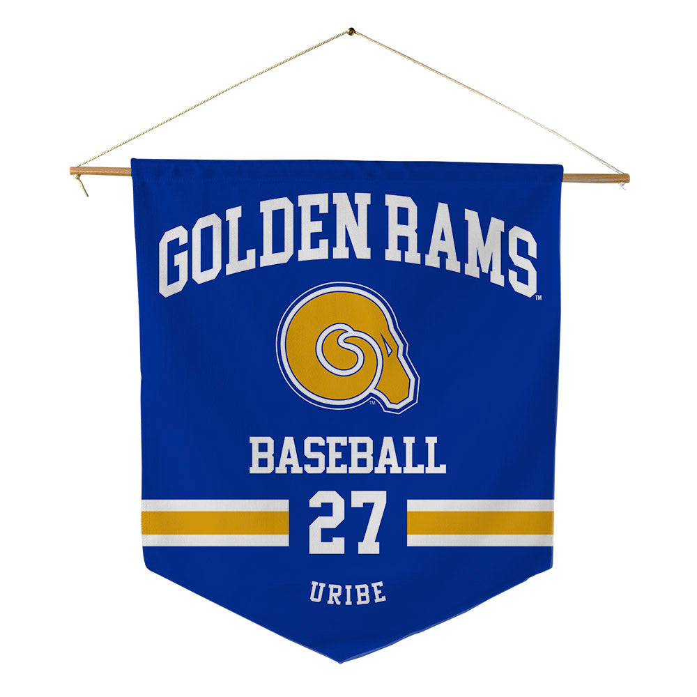 Albany State - NCAA Baseball : Mylon Uribe - Pennant - 18" x 21"-0