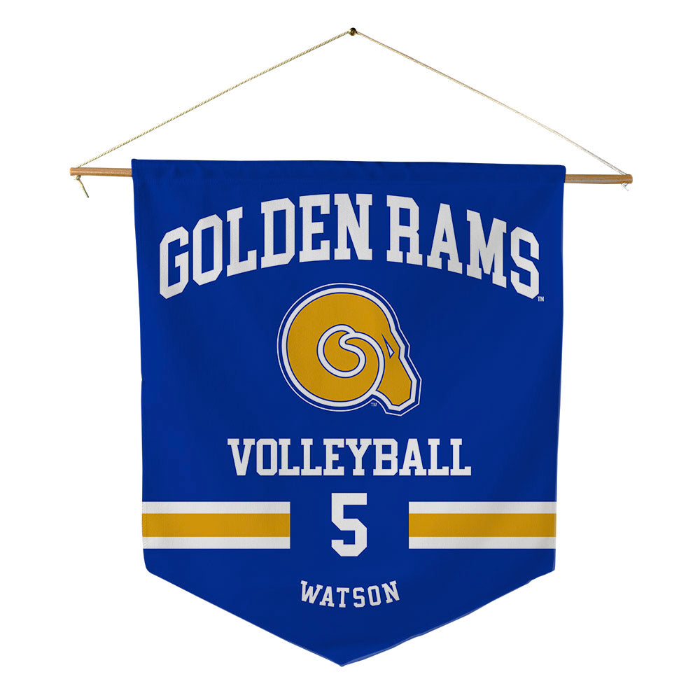 Albany State - NCAA Women's Volleyball : Jayda Watson - Pennant - 18" x 21"-0