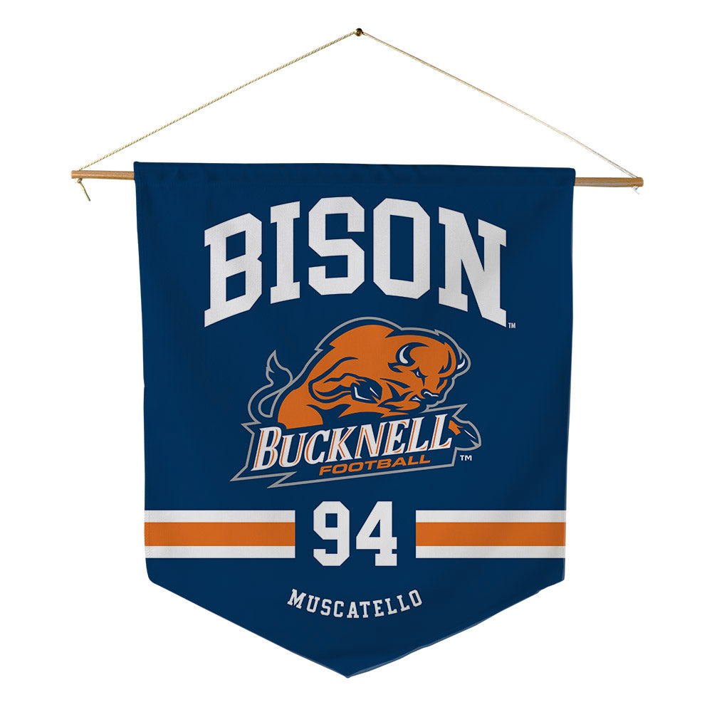 Bucknell - NCAA Football : Franco Muscatello - Pennant - 18" x 21"-0