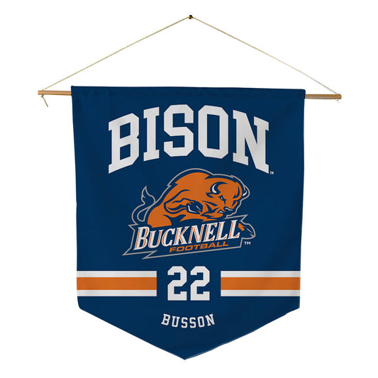 Bucknell - NCAA Football : Logan Busson - Pennant - 18" x 21"-0