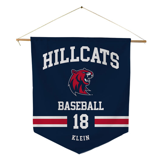 RSU - NCAA Baseball : Michael Klein - Pennant - 18" x 21"-0