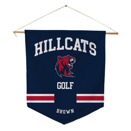 RSU - NCAA Men's Golf : Callum Brown - Pennant - 18" x 21"-0