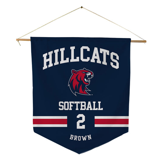 RSU - NCAA Softball : Saylor Brown - Pennant - 18" x 21"-0