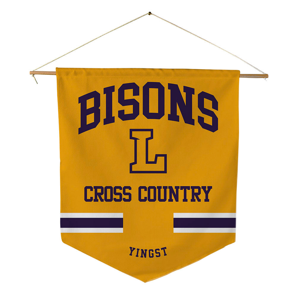 Lipscomb - NCAA Men's Cross Country : Brady Yingst - Pennant - 18" x 21"-0