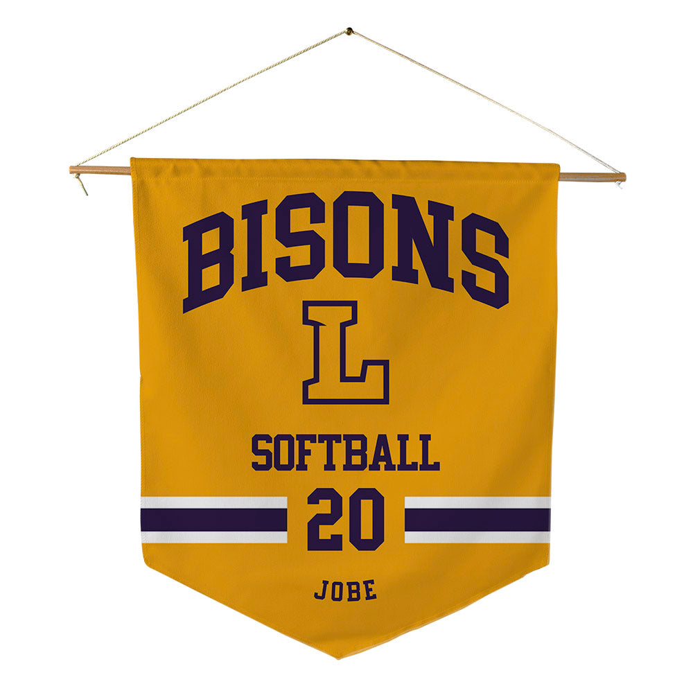Lipscomb - NCAA Softball : Kyla Jobe - Pennant - 18" x 21"-0