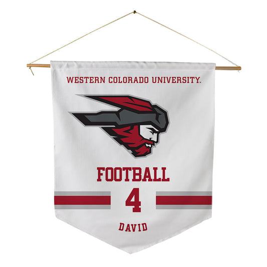 Western - NCAA Football : Victory David - Pennant - 18" x 21"-0