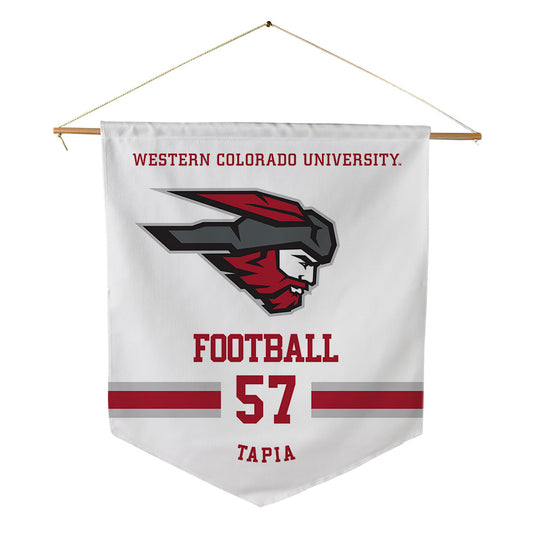 Western - NCAA Football : Jake Tapia - Pennant - 18" x 21"-0