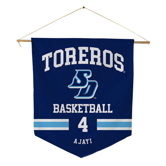San Diego - NCAA Women's Basketball : Jessica Ajayi - Pennant - 18" x 21"-0