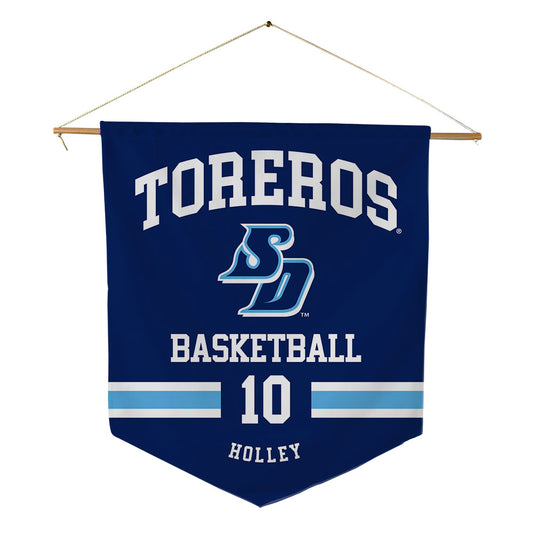 San Diego - NCAA Women's Basketball : Helen Holley - Pennant - 18" x 21"-0