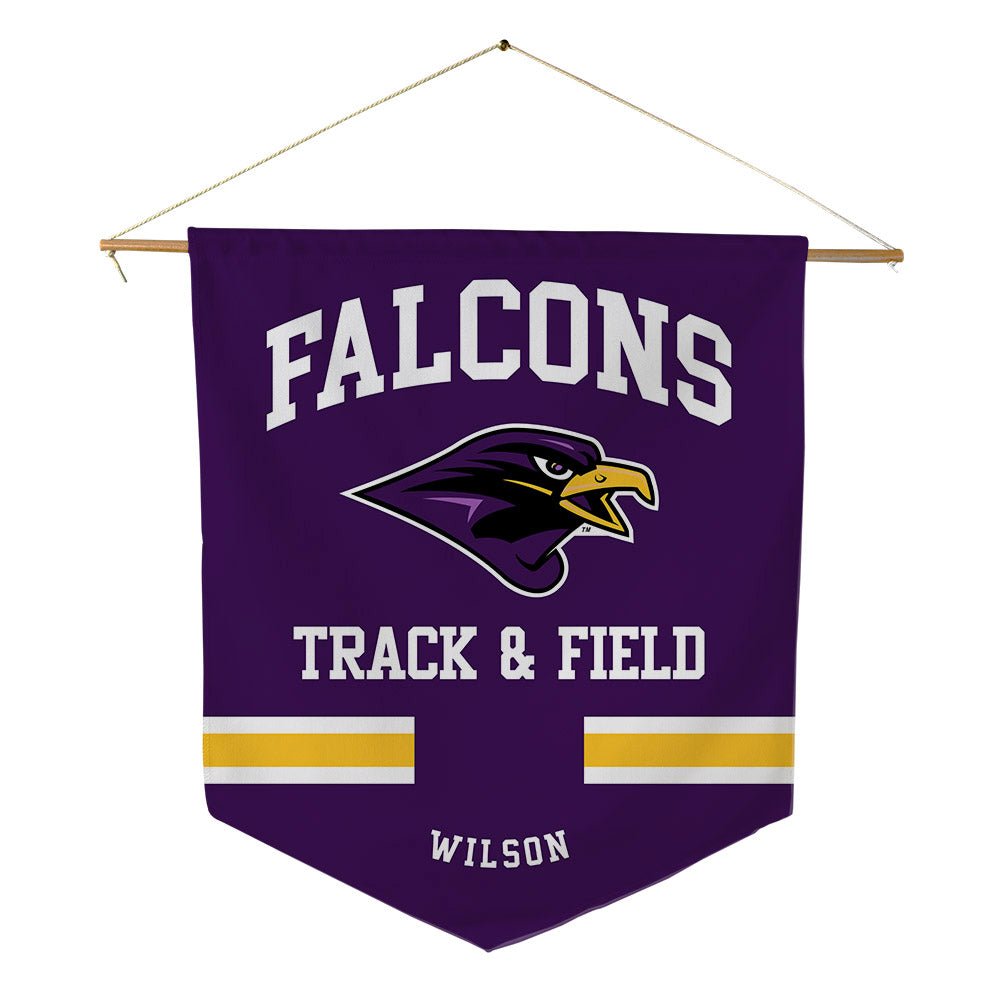 Montevallo - NCAA Women's Track & Field : Elizabeth Wilson - Pennant - 18" x 21"-0