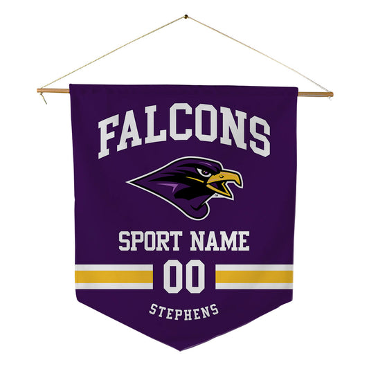 Montevallo - NCAA Men's Basketball : Luke Stephens - Pennant - 18" x 21"-0