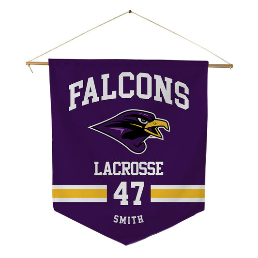 Montevallo - NCAA Men's Lacrosse : Kale Smith - Pennant - 18" x 21"-0