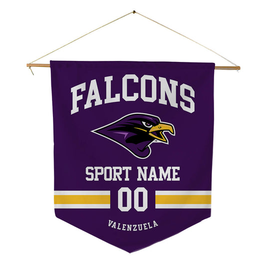 Montevallo - NCAA Women's Soccer : Shadia Valenzuela - Pennant - 18" x 21"-0