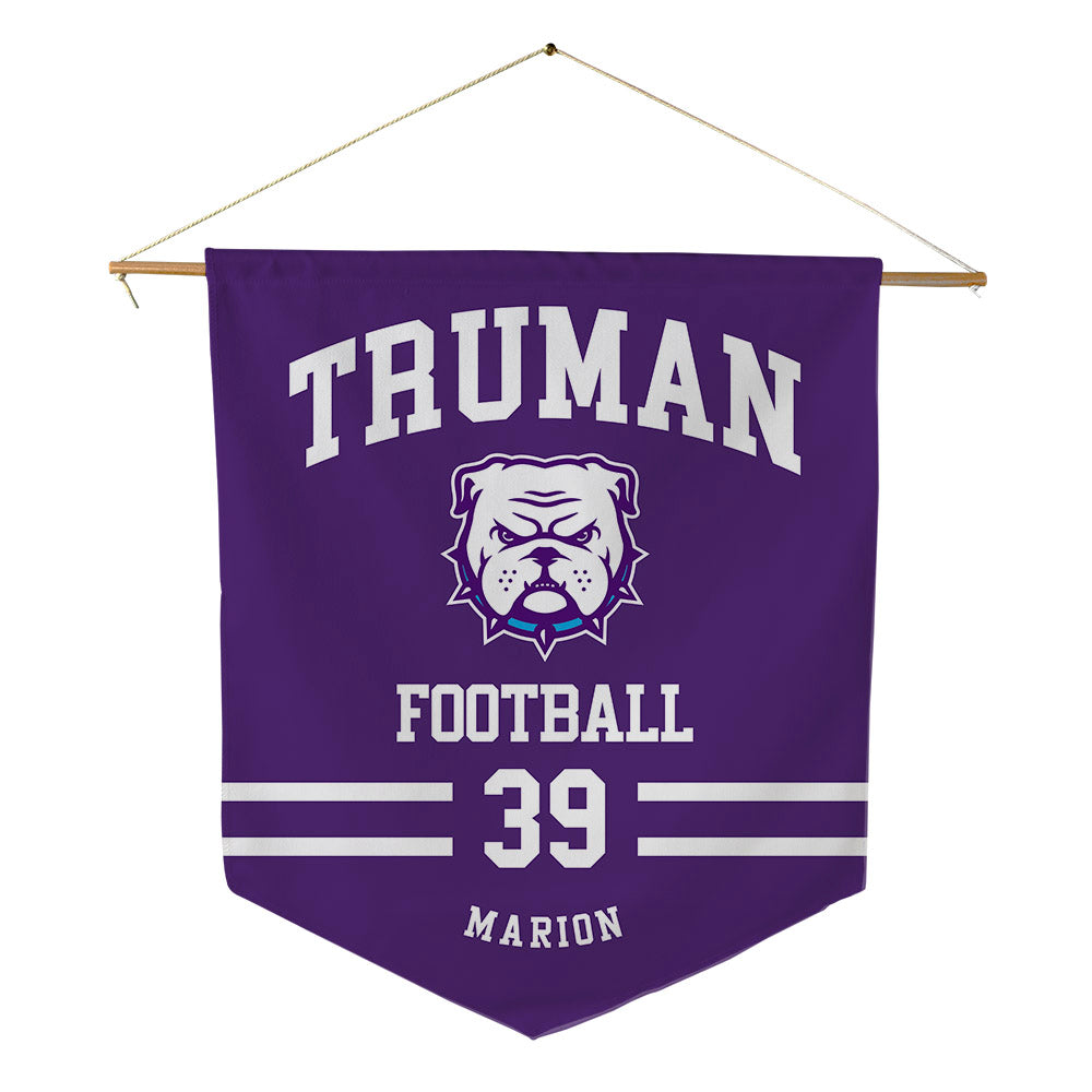 Truman - NCAA Football : Evan Marion - Pennant - 18" x 21"-0
