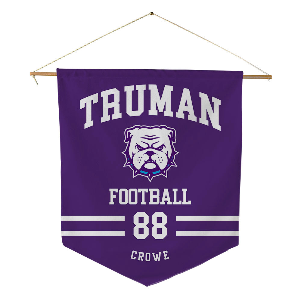 Truman - NCAA Football : Kai Crowe - Pennant - 18" x 21"-0