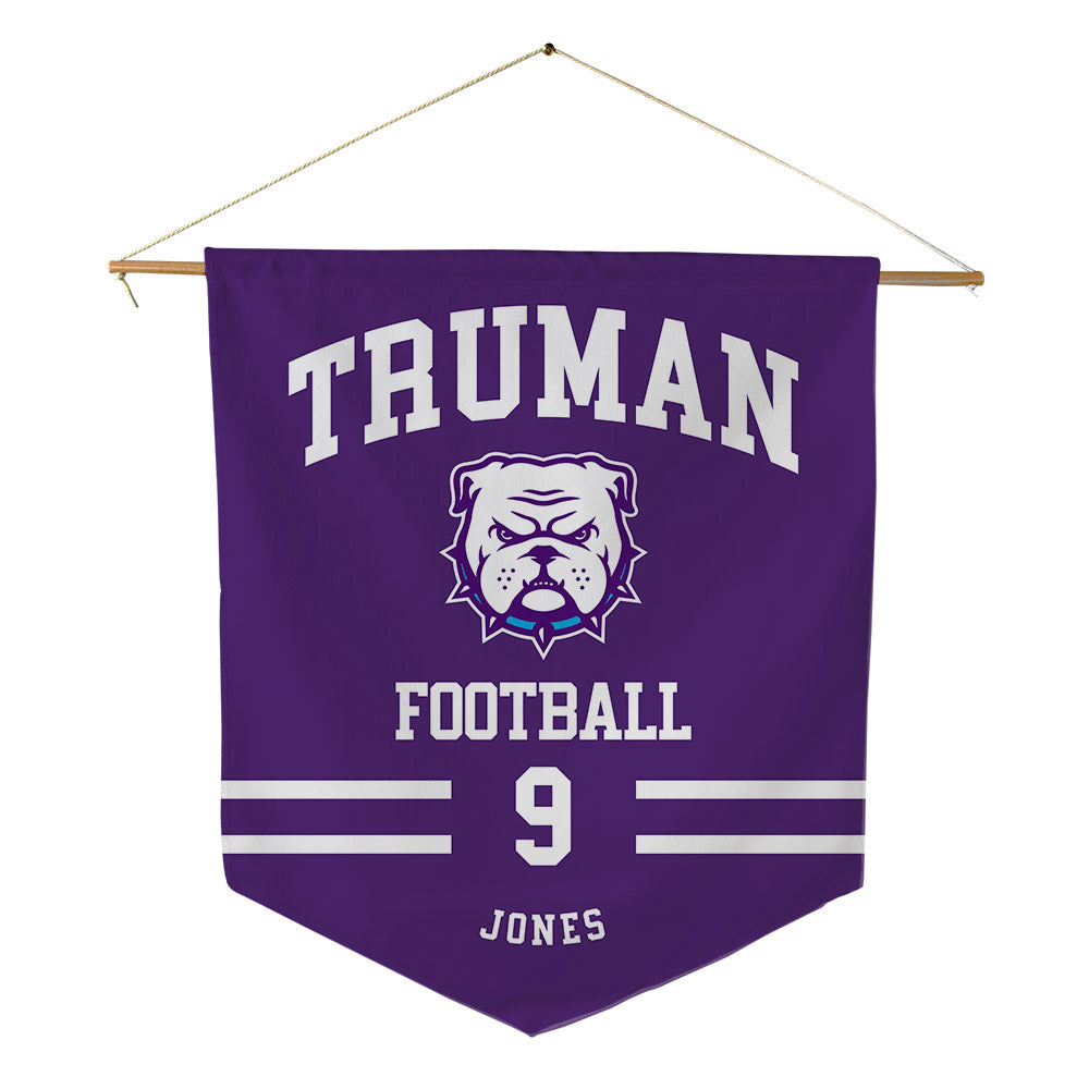 Truman - NCAA Football : Markiese Jones - Pennant - 18" x 21"-0