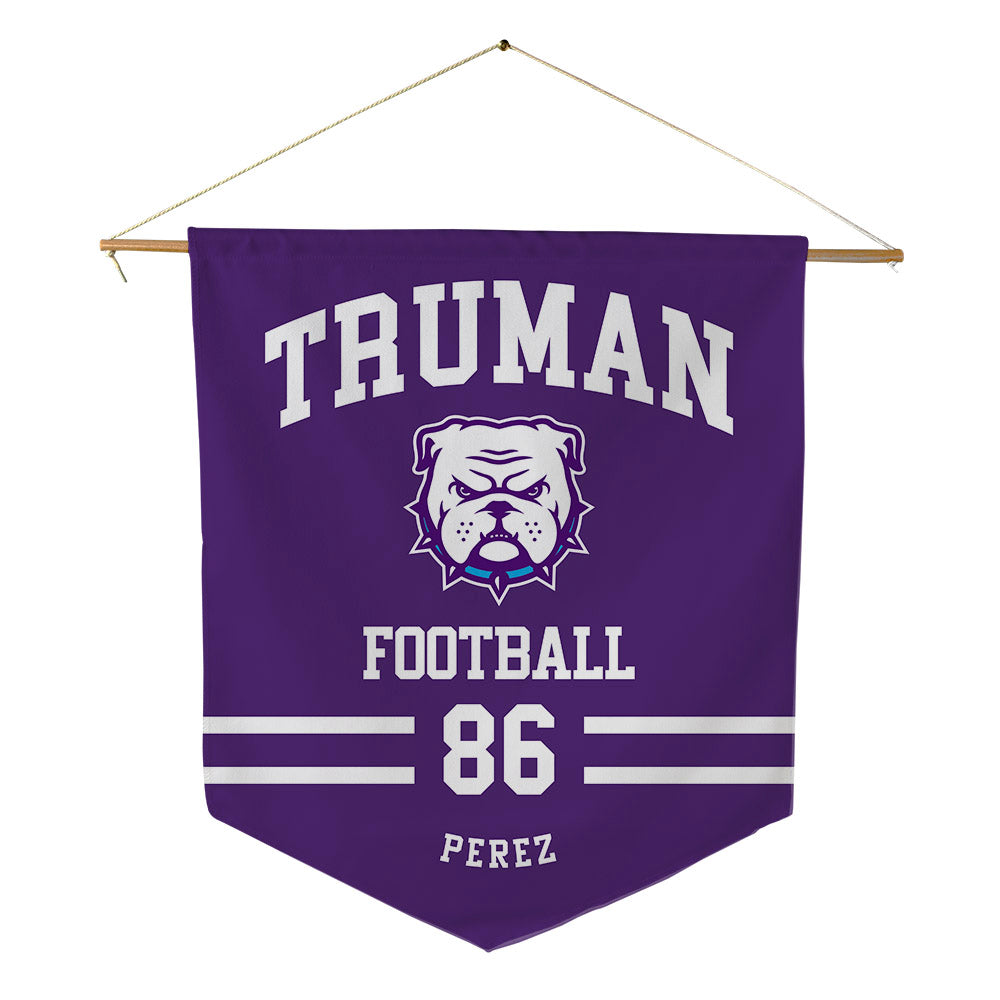 Truman - NCAA Football : Diego Perez - Pennant - 18" x 21"-0