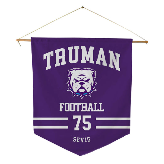 Truman - NCAA Football : Oliver Sevig - Pennant - 18" x 21"-0