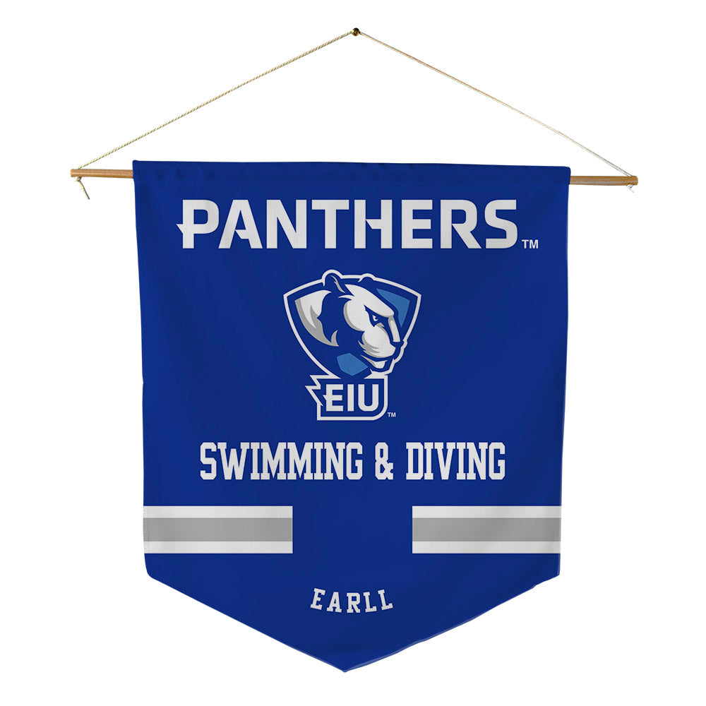 EIU - NCAA Women's Swimming & Diving : Isabella Earll - Pennant - 18" x 21"-0