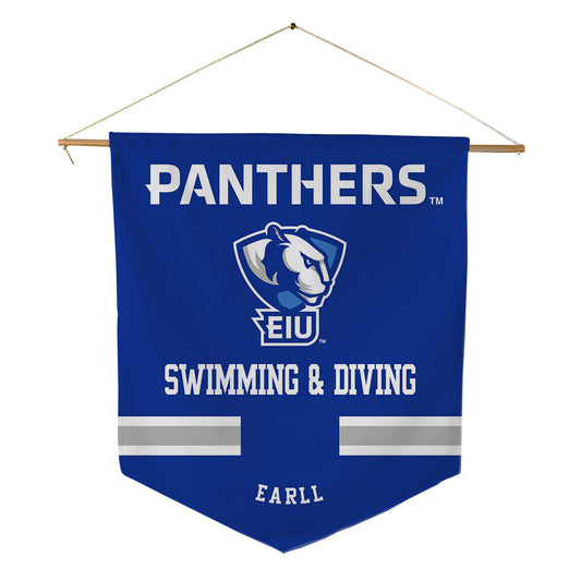 EIU - NCAA Women's Swimming & Diving : Isabella Earll - Pennant - 18" x 21"-0